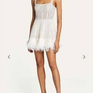 Bronx and Banco Mademouselle Bridal Mini Dress. Size XS. worn once.